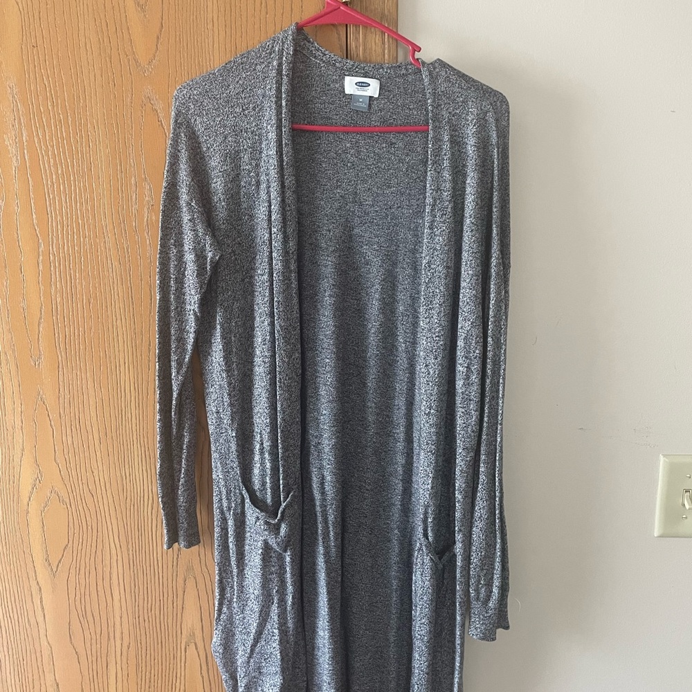 Heather grey cardigan from old navy